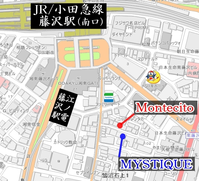 ミスティークの地図