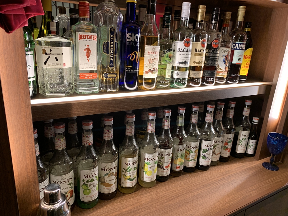ノンアルコールのシロップ